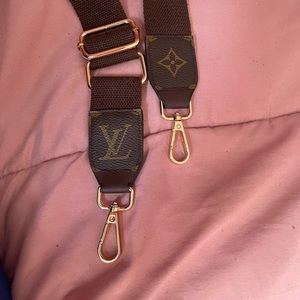 Louis Vuitton Upcycled Cross Body Strap